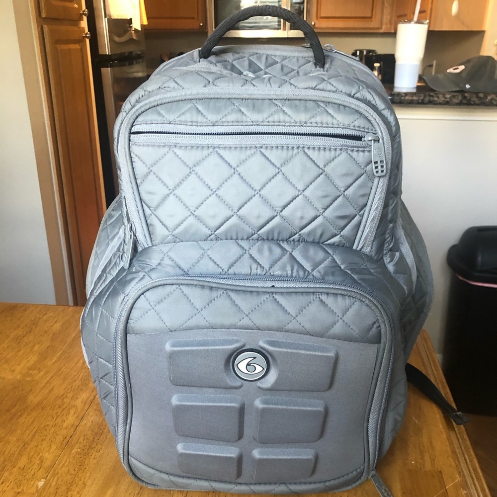 6 pack fitness backpack - Charcoal Grey